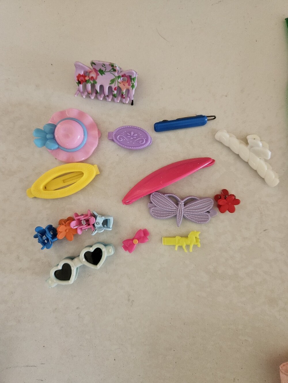 💚5/$15 Assorted Vintage Hair Clip Lot
